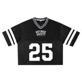 rep.indie society jersey blk - boxy tee