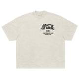 deraj x easy mccoy - legacy tee (limited edition) - wht