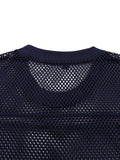 rep.indie society blue - mesh boxy tee